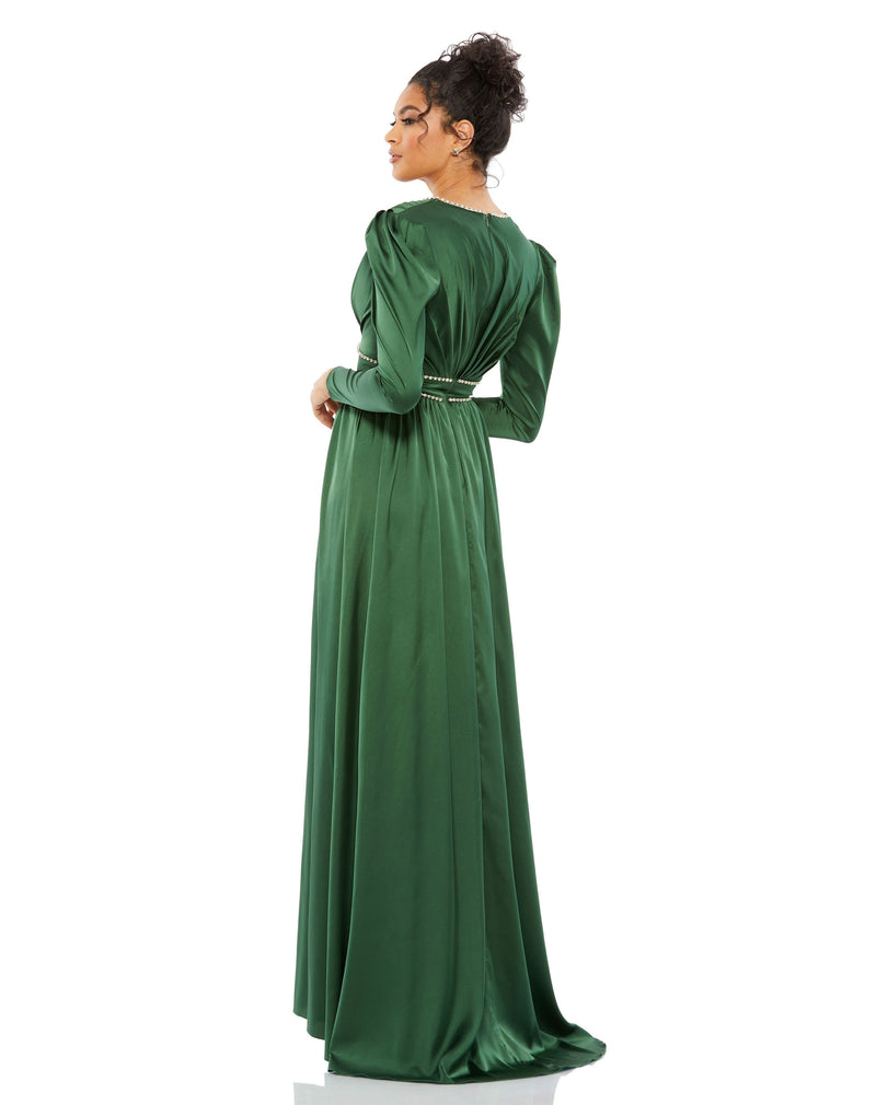 Mac Duggal 55702-Emerald-BK