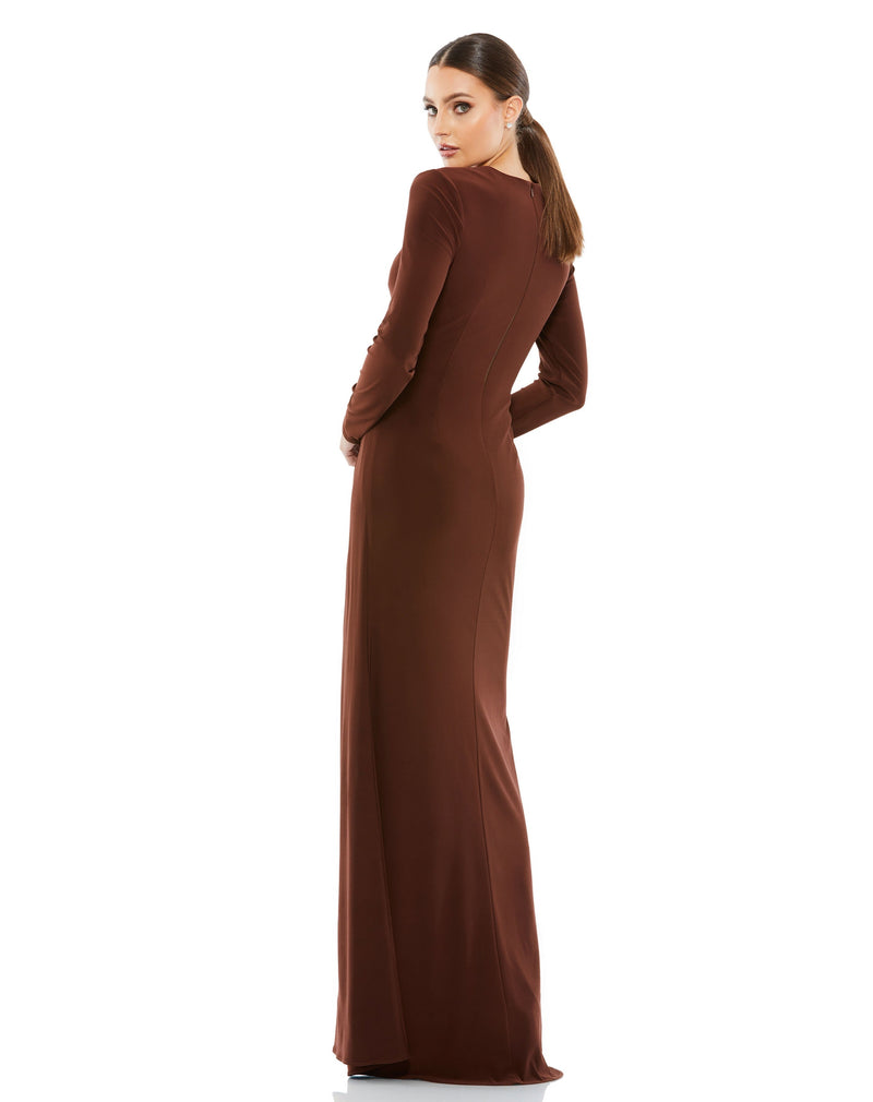 Mac Duggal 55708-Chocolate-BK