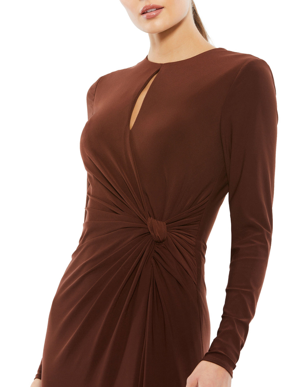 Mac Duggal 55708-Chocolate-CL