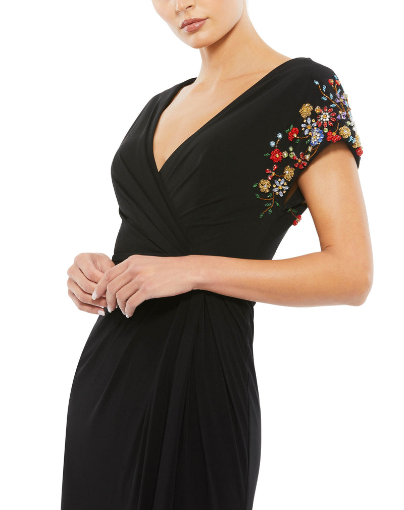 Mac Duggal 55709-BlackMulti-CL