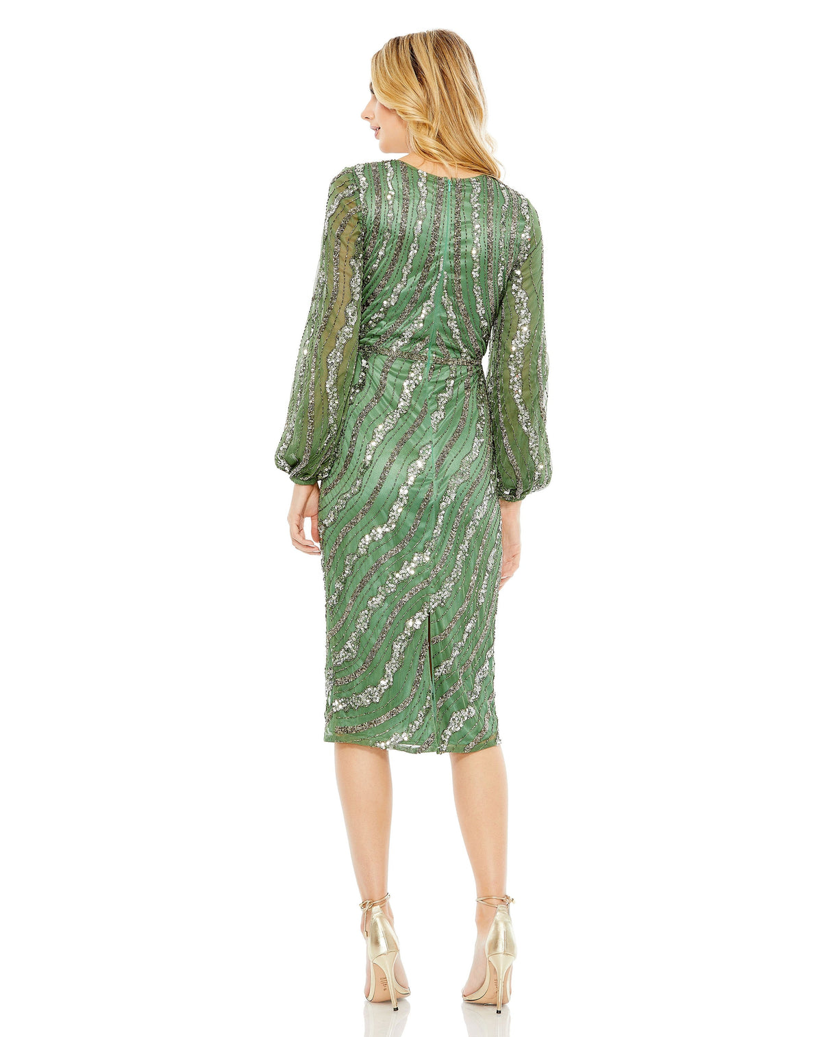 Mac Duggal 5573-Sage-BK