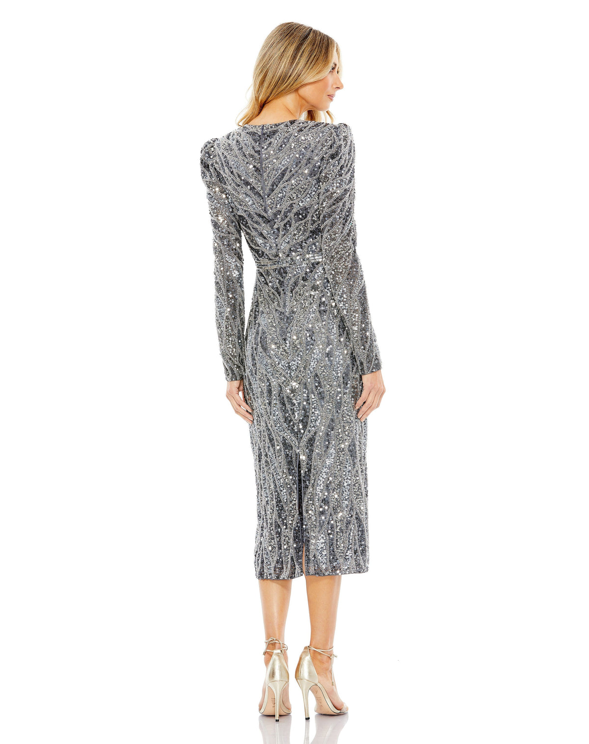 Mac Duggal 5574-Charcoal-BK