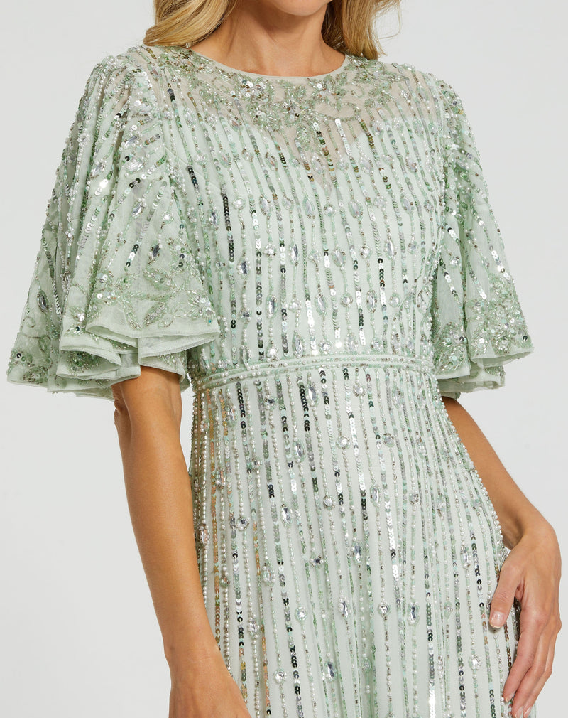 Mac Duggal 5579-Sage-CL
