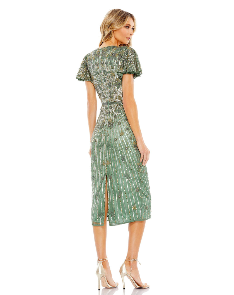 Mac Duggal 5582-Sage-BK