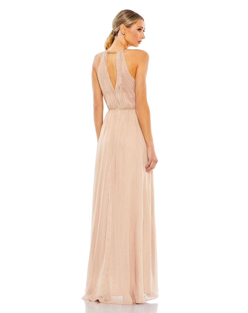 Mac Duggal 55822-Nude-BK