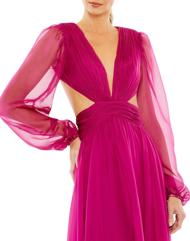 Mac Duggal 55823-Berry-CL