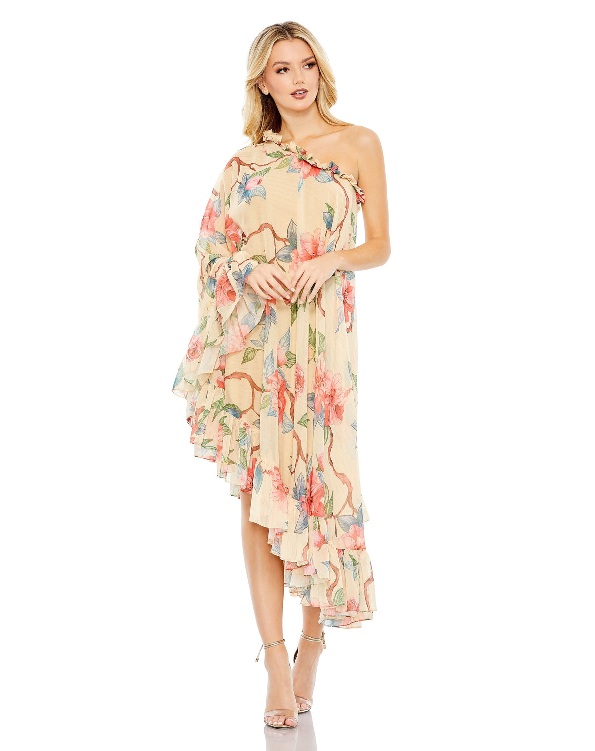 Mac Duggal 55830-NudeMulti-AB