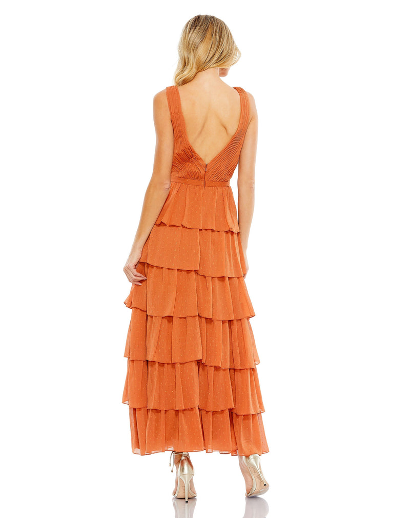 Mac Duggal 55843-BurntOrange-BK