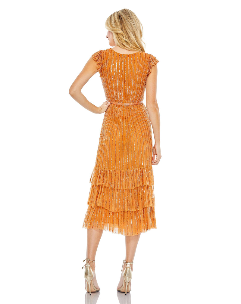 Mac Duggal 5585-BurntOrange-BK
