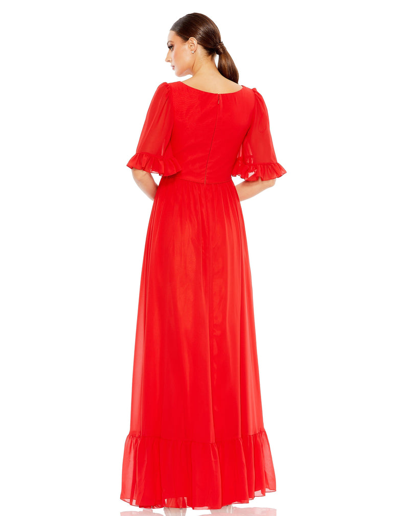Mac Duggal 55867-Red-BK