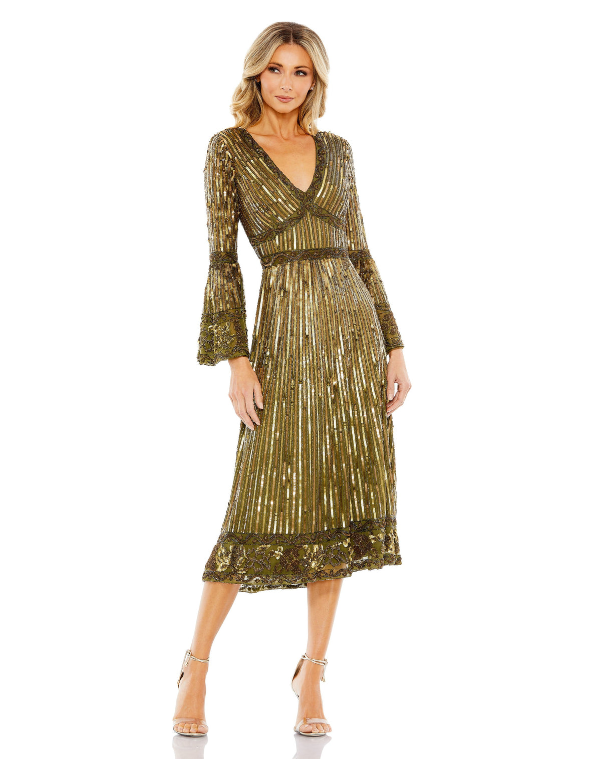 Mac Duggal 5591-LightOlive-AB