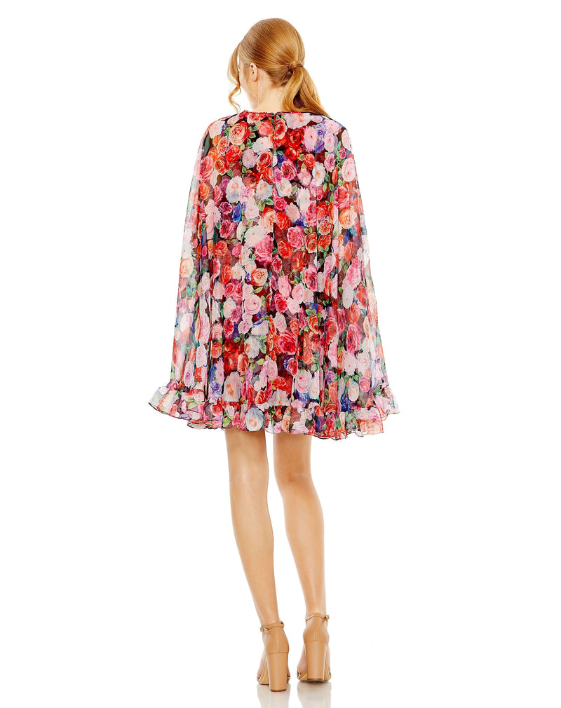 Mac Duggal 55931-FloralMulti-BK