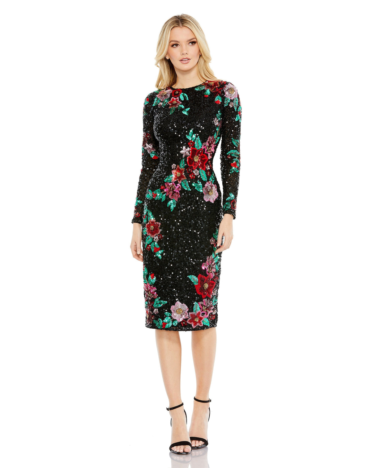 Mac Duggal 5596-BlackMulti-AB