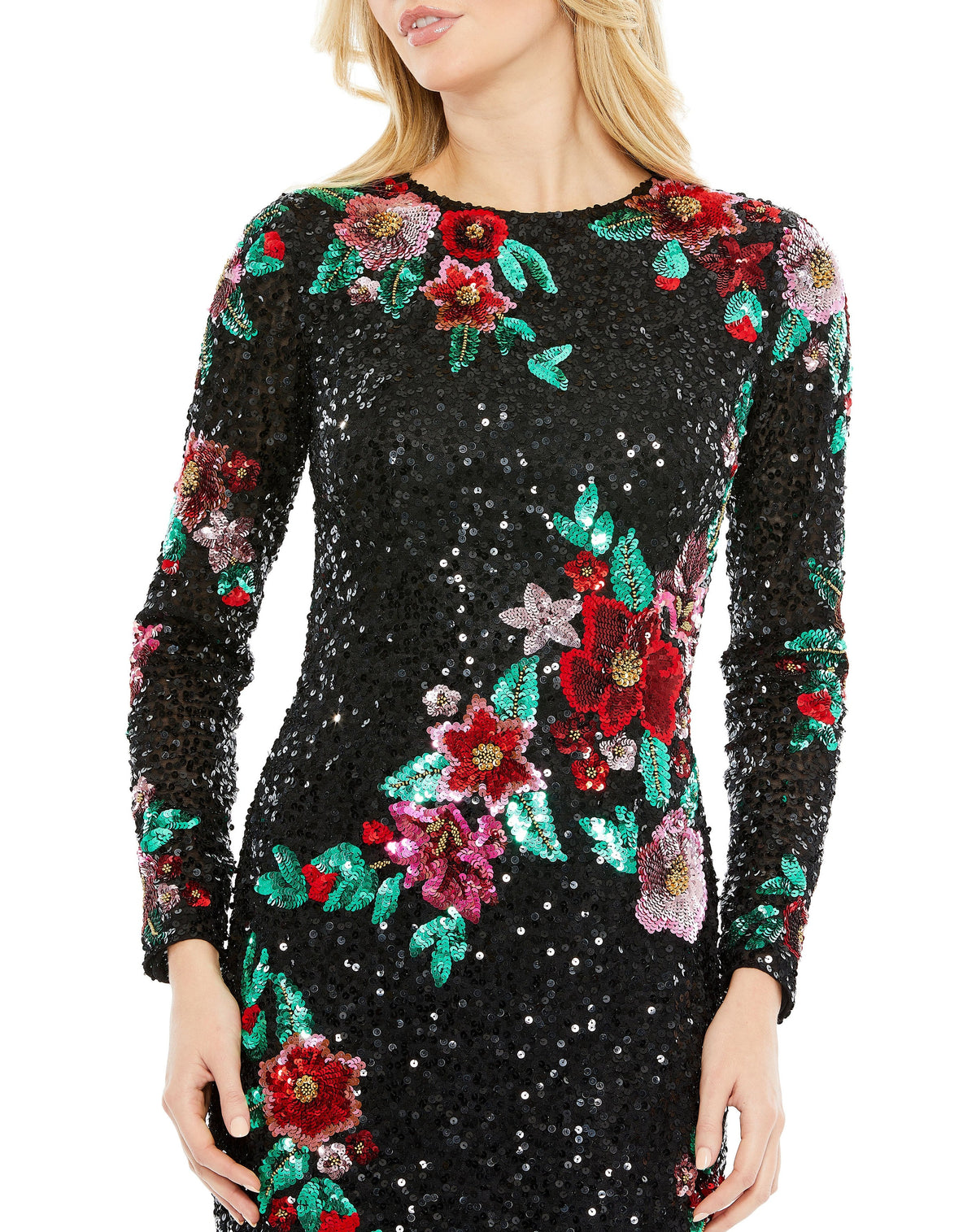 Mac Duggal 5596-BlackMulti-CL