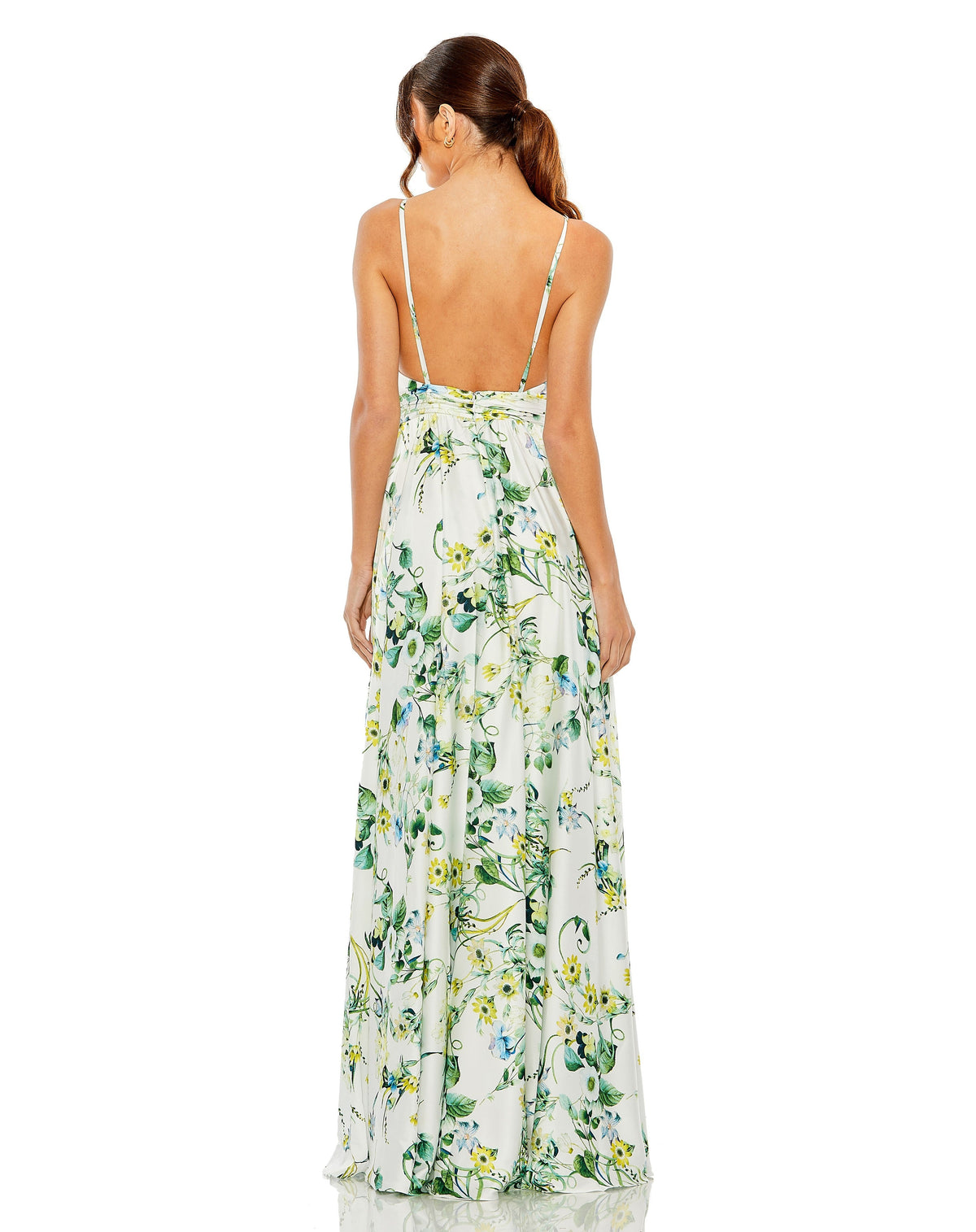 Mac Duggal 55983-WhiteMulti-BK