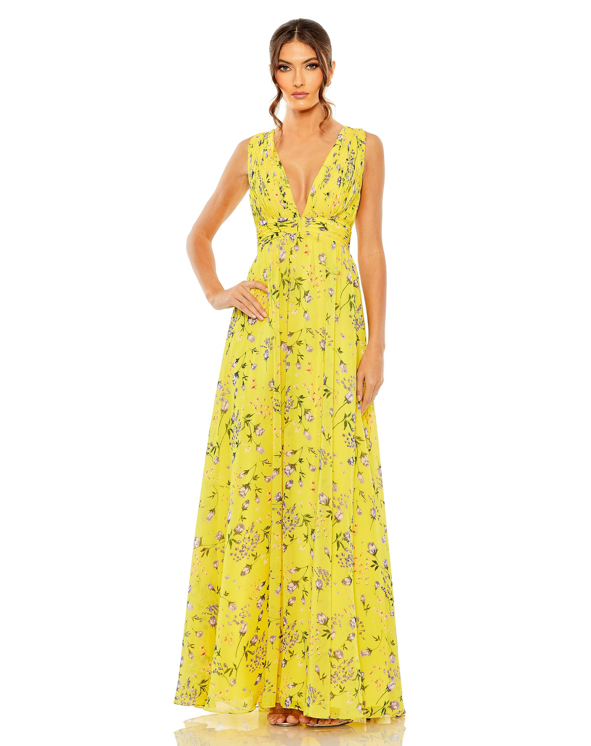 Mac Duggal 56011-YellowMulti-AB