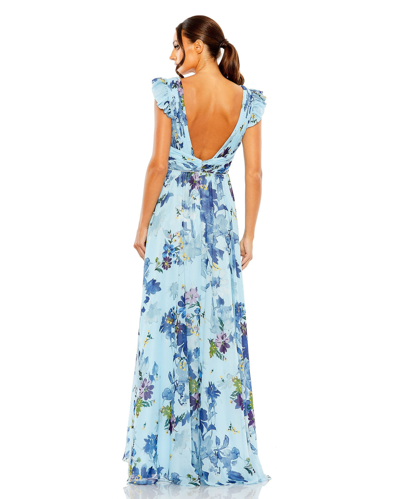 Mac Duggal 56012-BlueMulti-BK