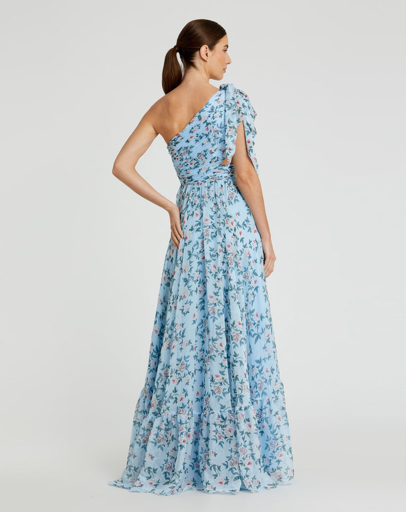 Mac Duggal 56051-AquaMulti-BK