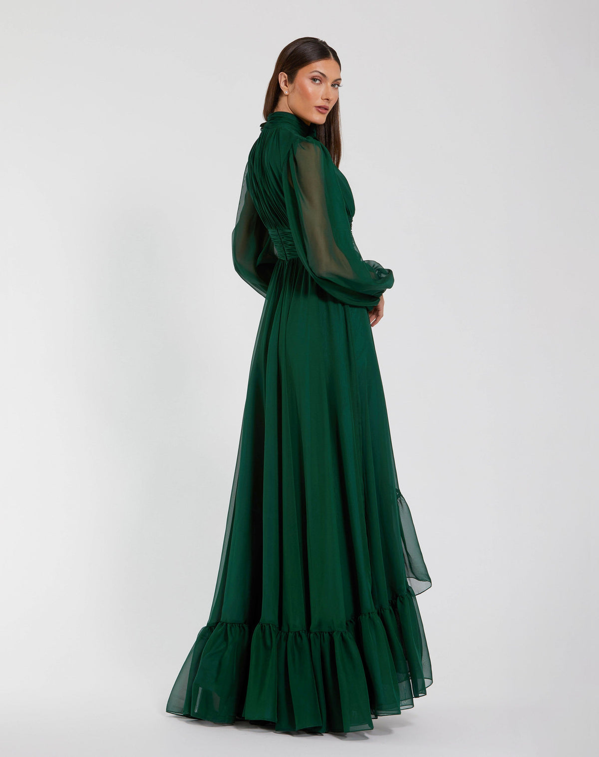 Mac Duggal 56074-Emerald-BK