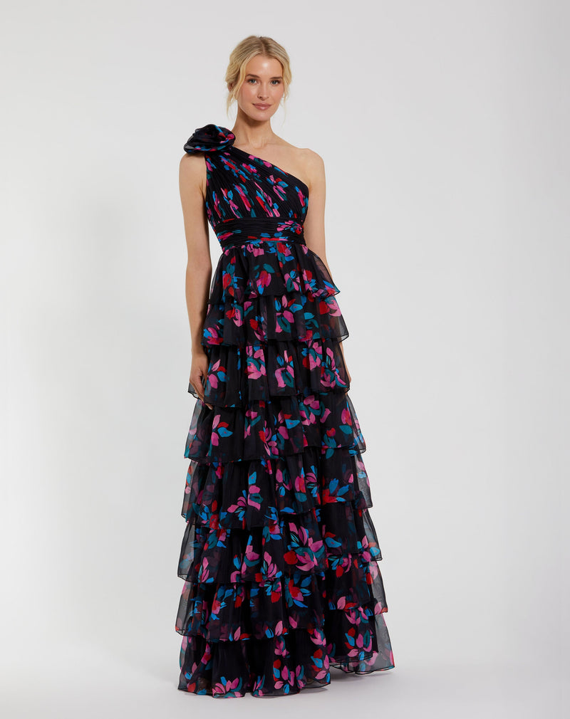 Mac Duggal 56120-BlackMulti-AB