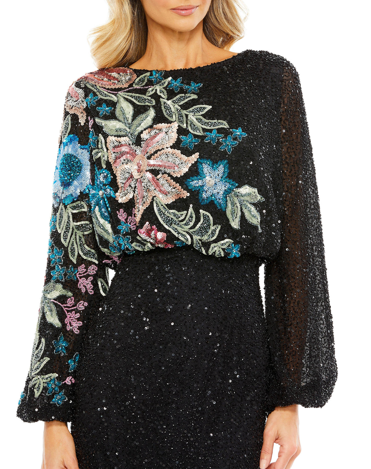 Mac Duggal 5615-BlackMulti-CL