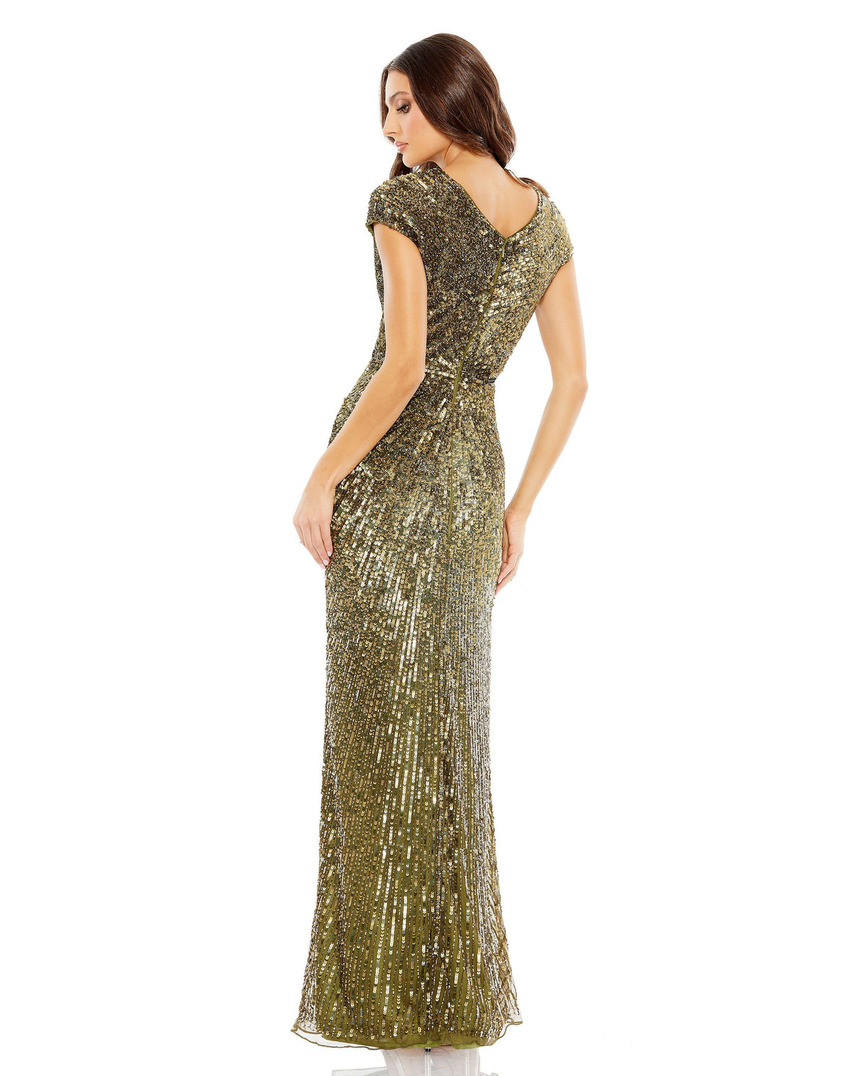 Mac Duggal 5623-Olive-BK