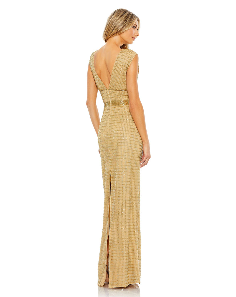 Mac Duggal 5625-Gold-BK