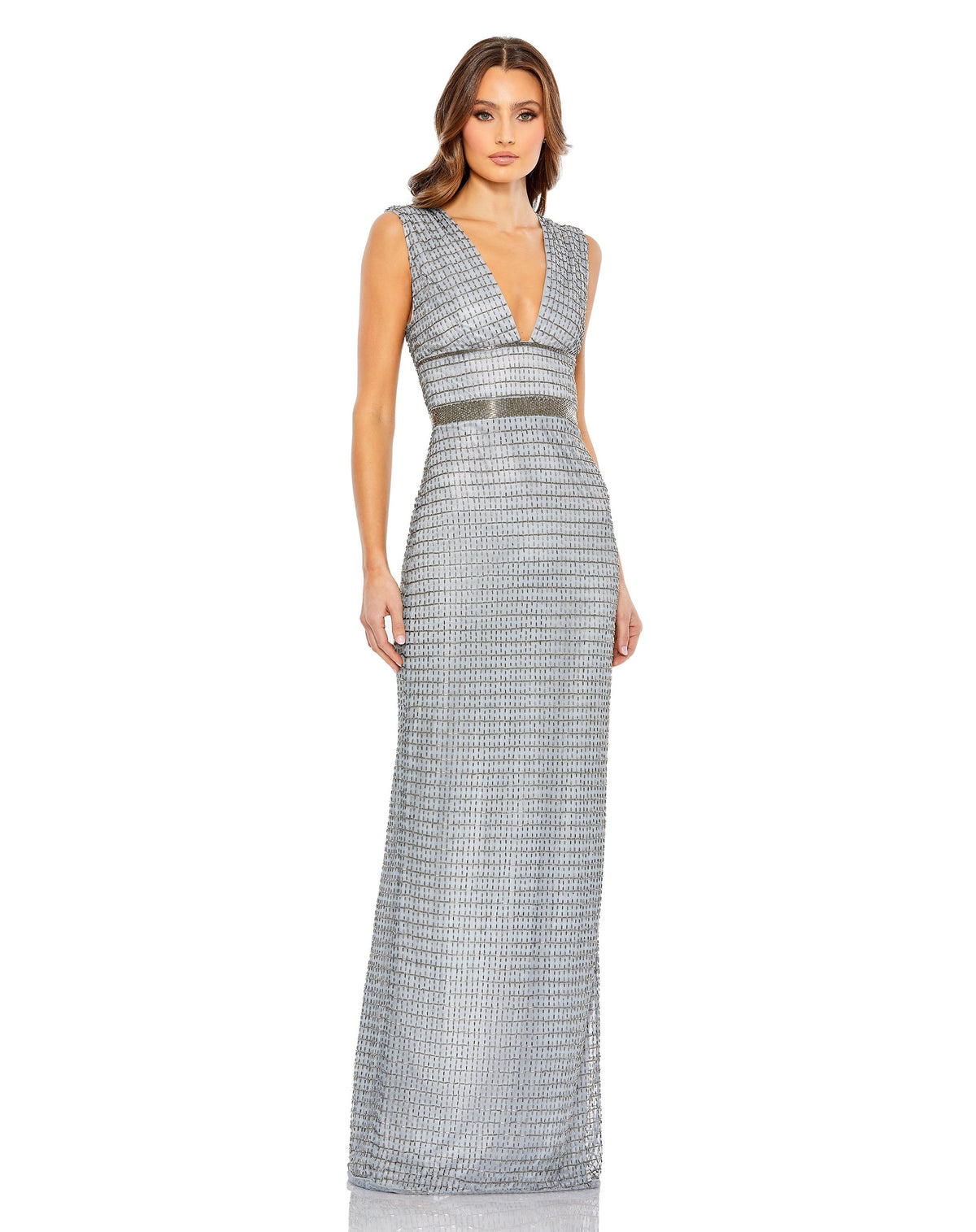 Mac Duggal 5625-Silver-AB