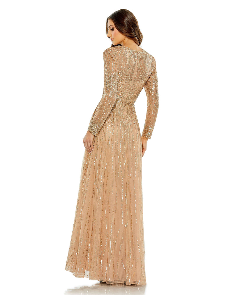 Mac Duggal 5636-Latte-BK