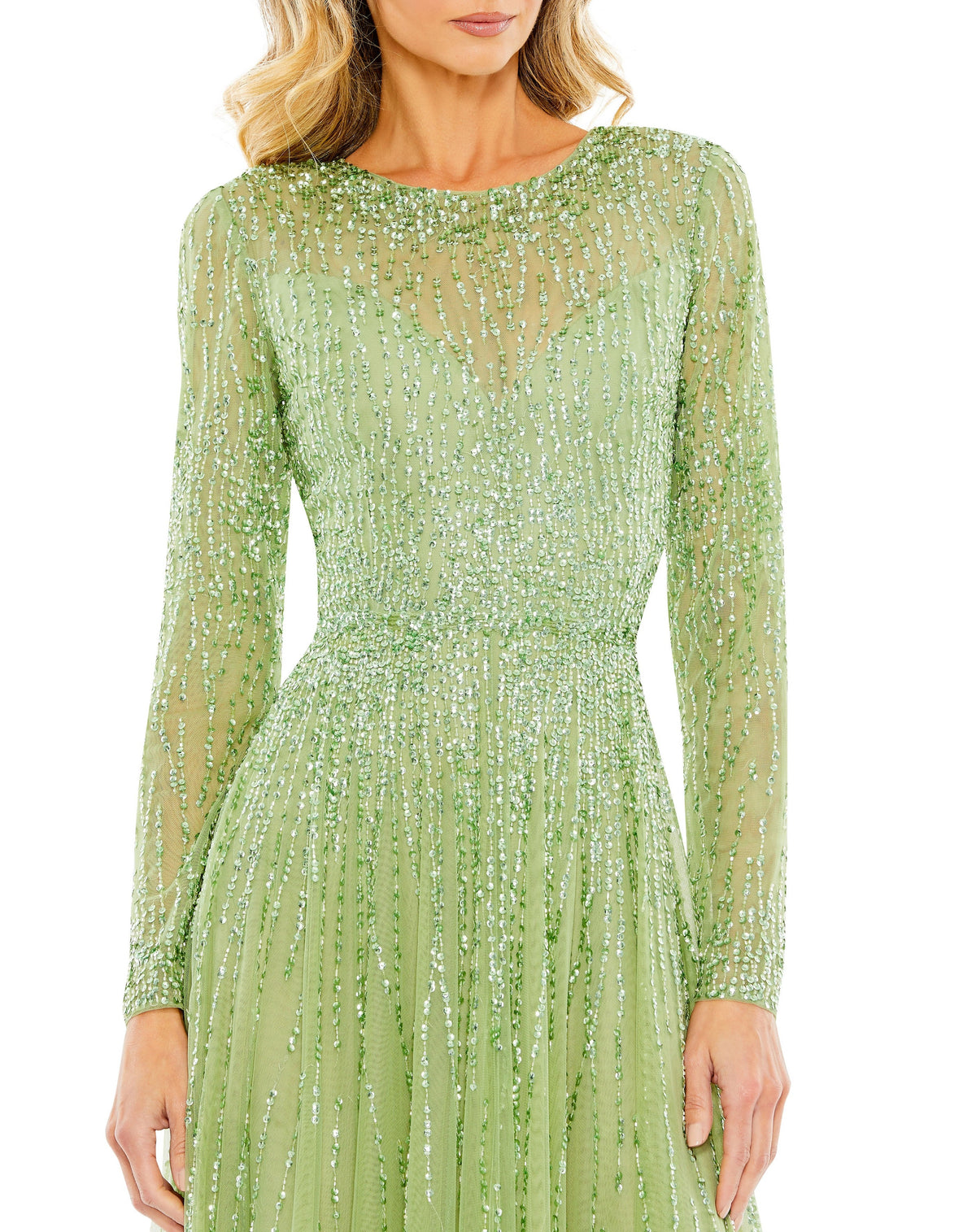 Mac Duggal 5636-Sage-CL