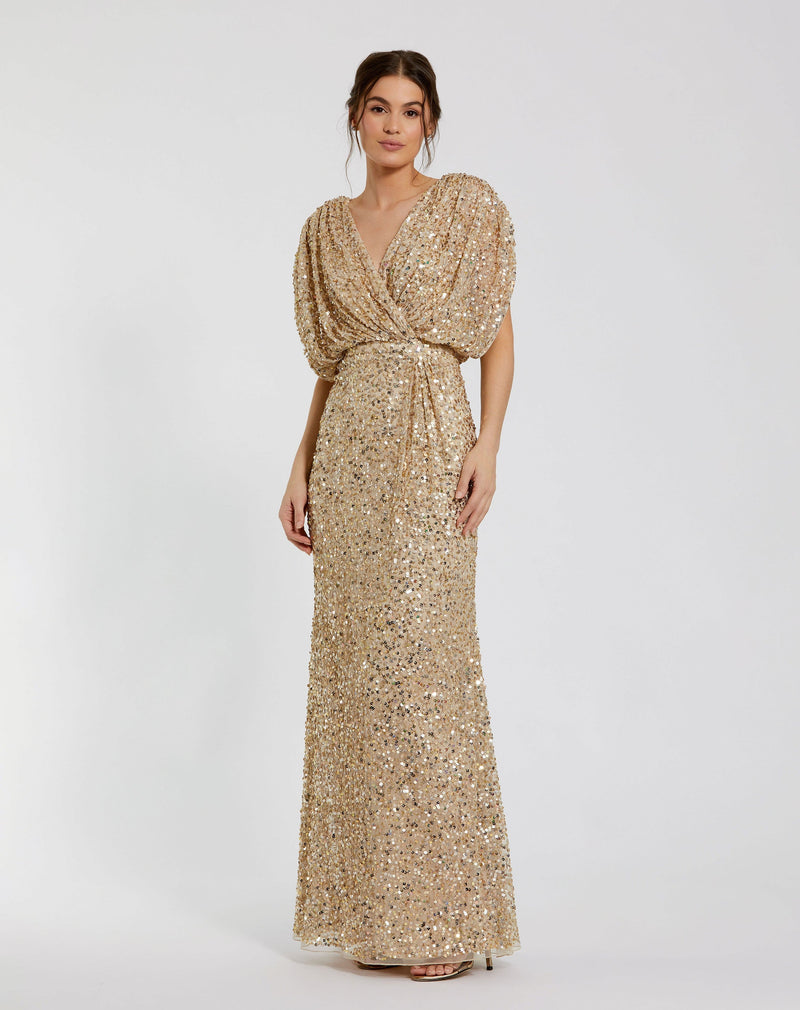 Mac Duggal 5640-NudeGold-AB