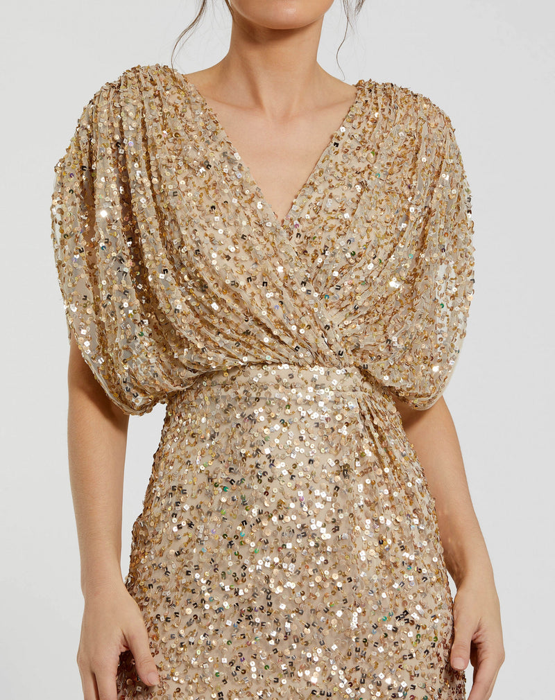 Mac Duggal 5640-NudeGold-CL