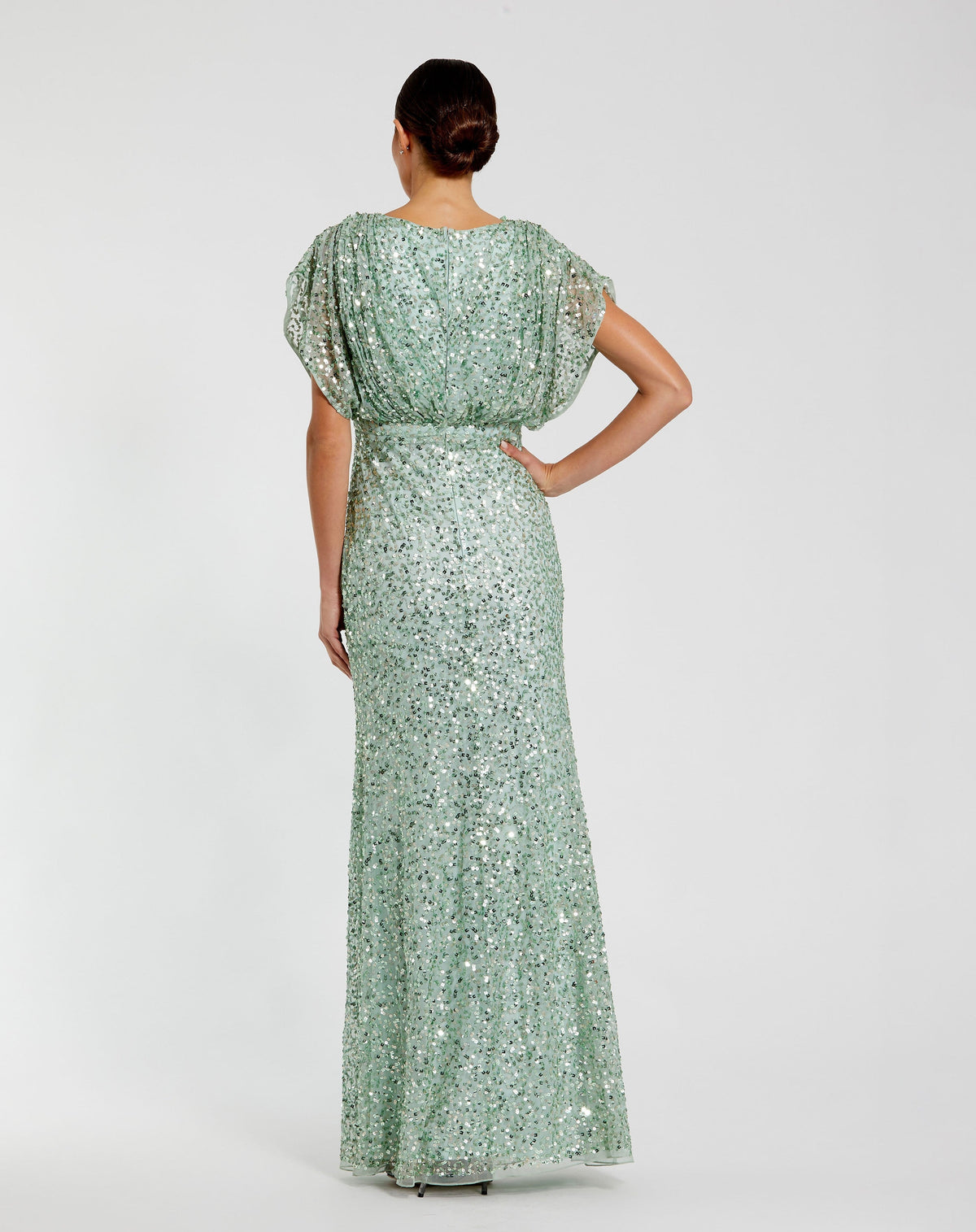 Mac Duggal 5640-Seafoam-BK