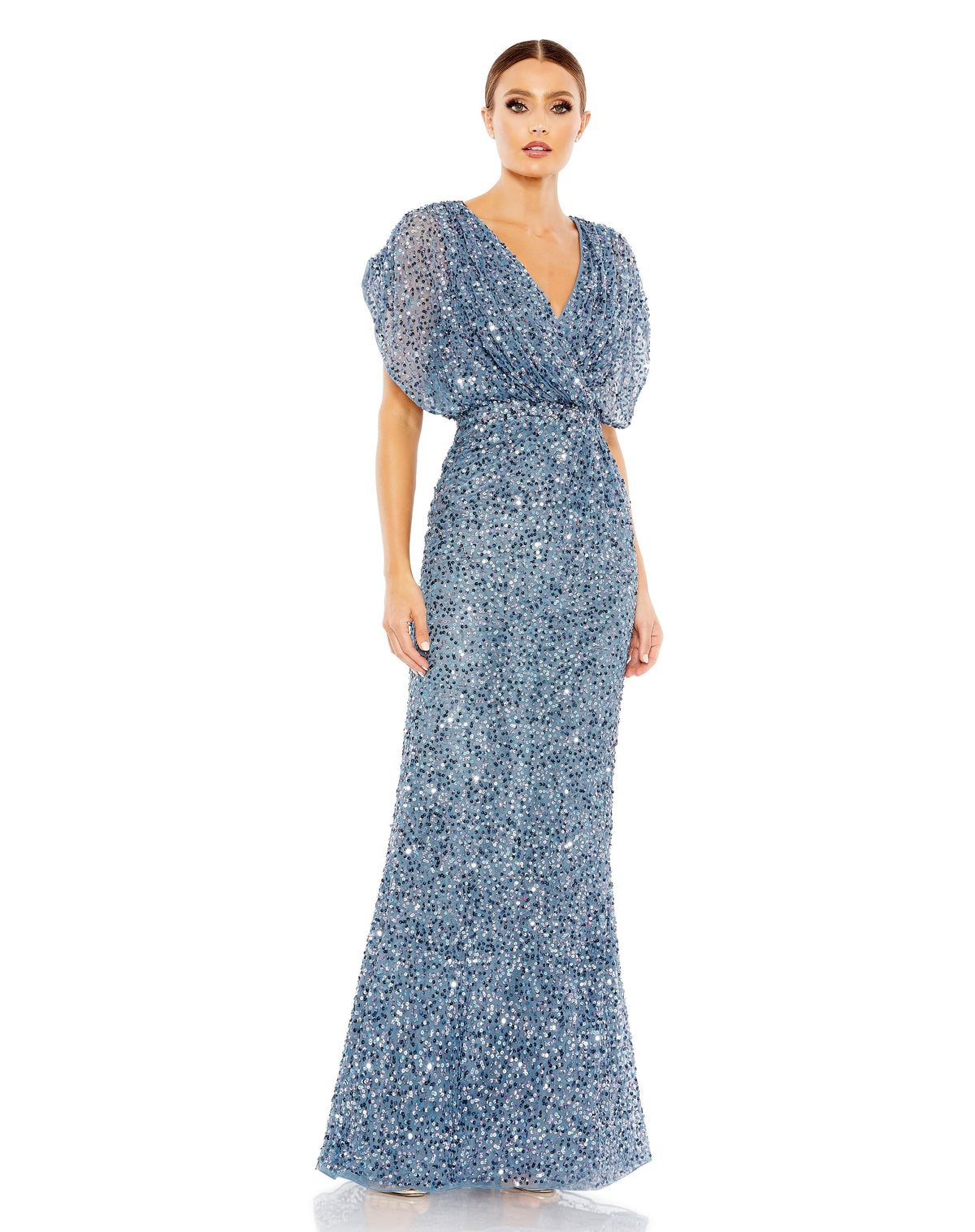 Mac Duggal 5640-SlateBlue-AB