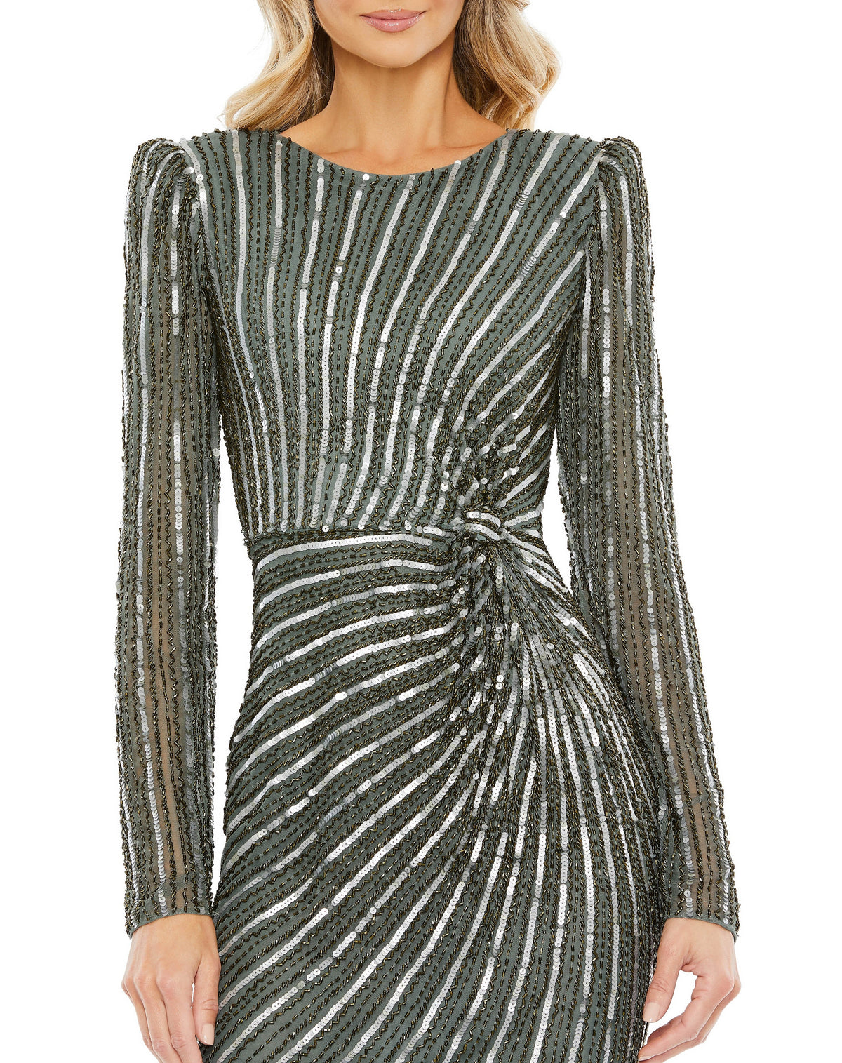 Mac Duggal 5641-SlateGrey-CL