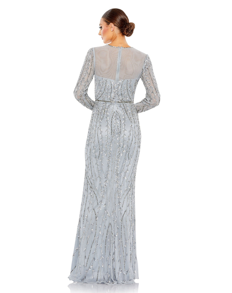 Mac Duggal 5644-Platinum-BK