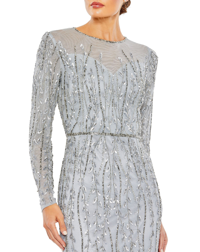 Mac Duggal 5644-Platinum-CL
