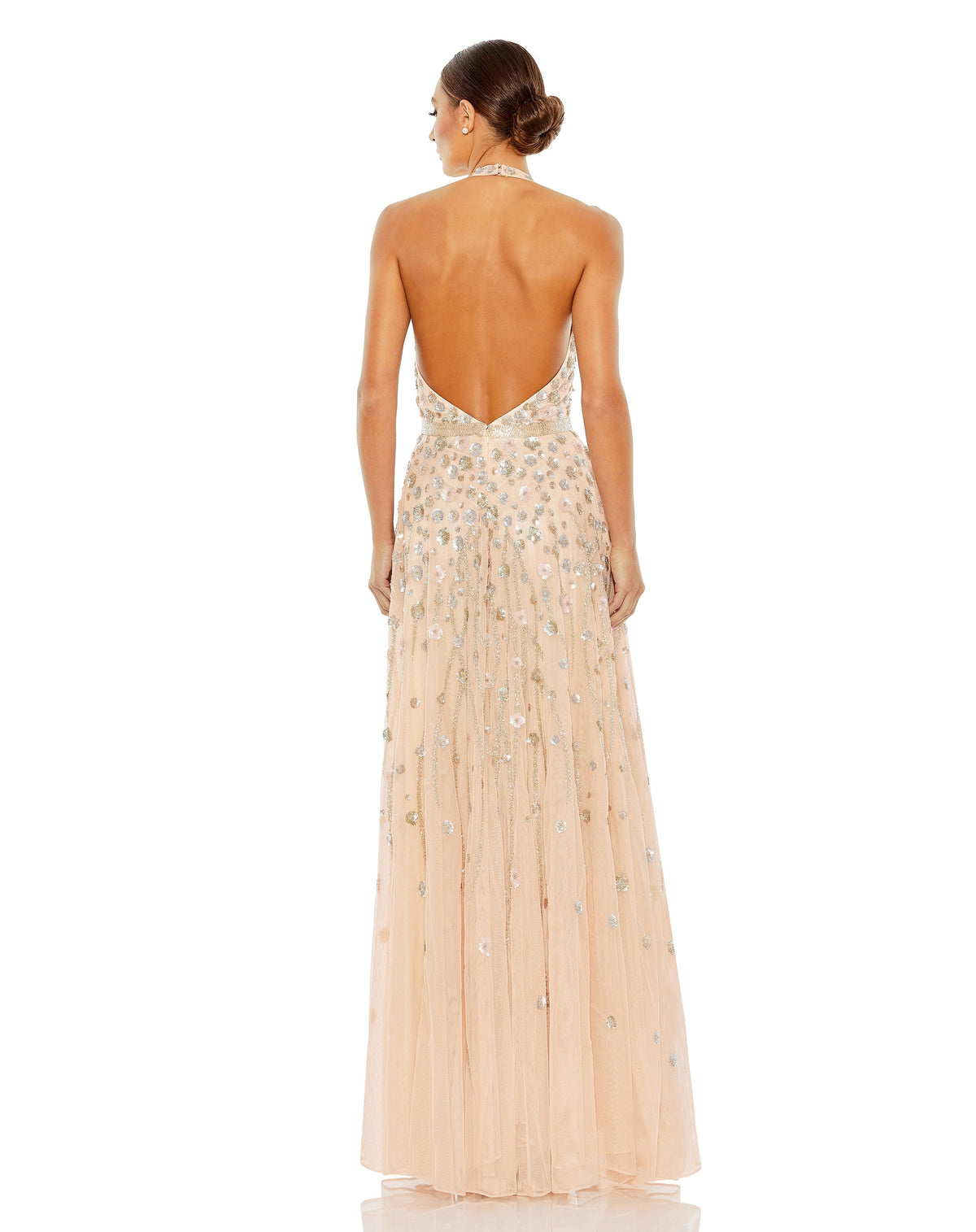 Mac Duggal 5654-Blush-BK