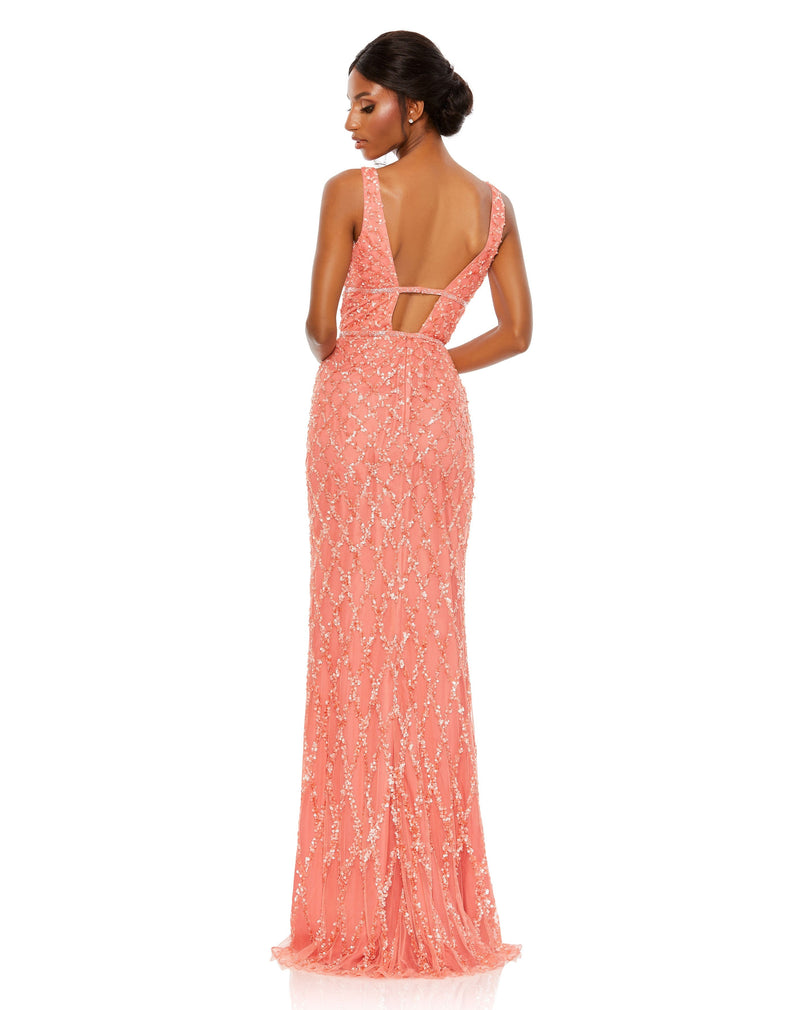Mac Duggal 5669-Coral-BK