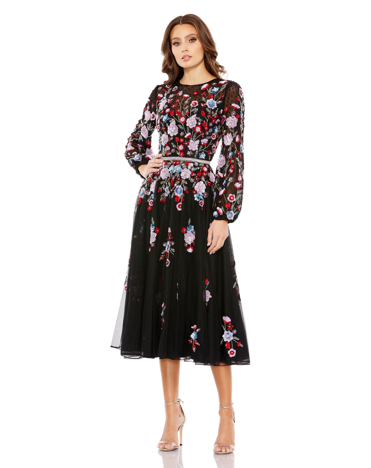 Mac Duggal 5712-BlackMulti-AB