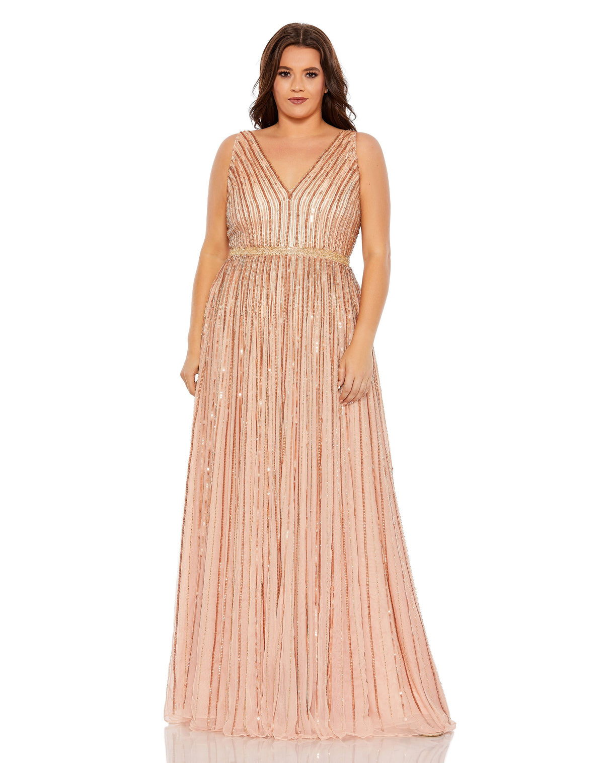 Mac Duggal 5755-Apricot-AB