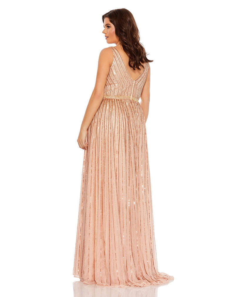 Mac Duggal 5755-Apricot-BK