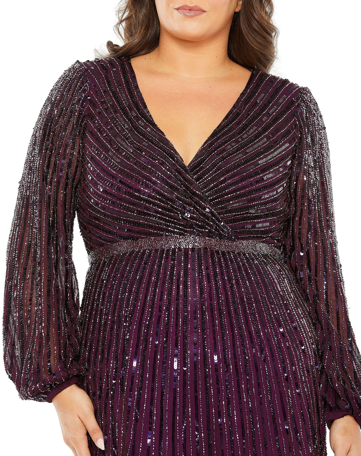 Mac Duggal 5784-Blackberry-CL