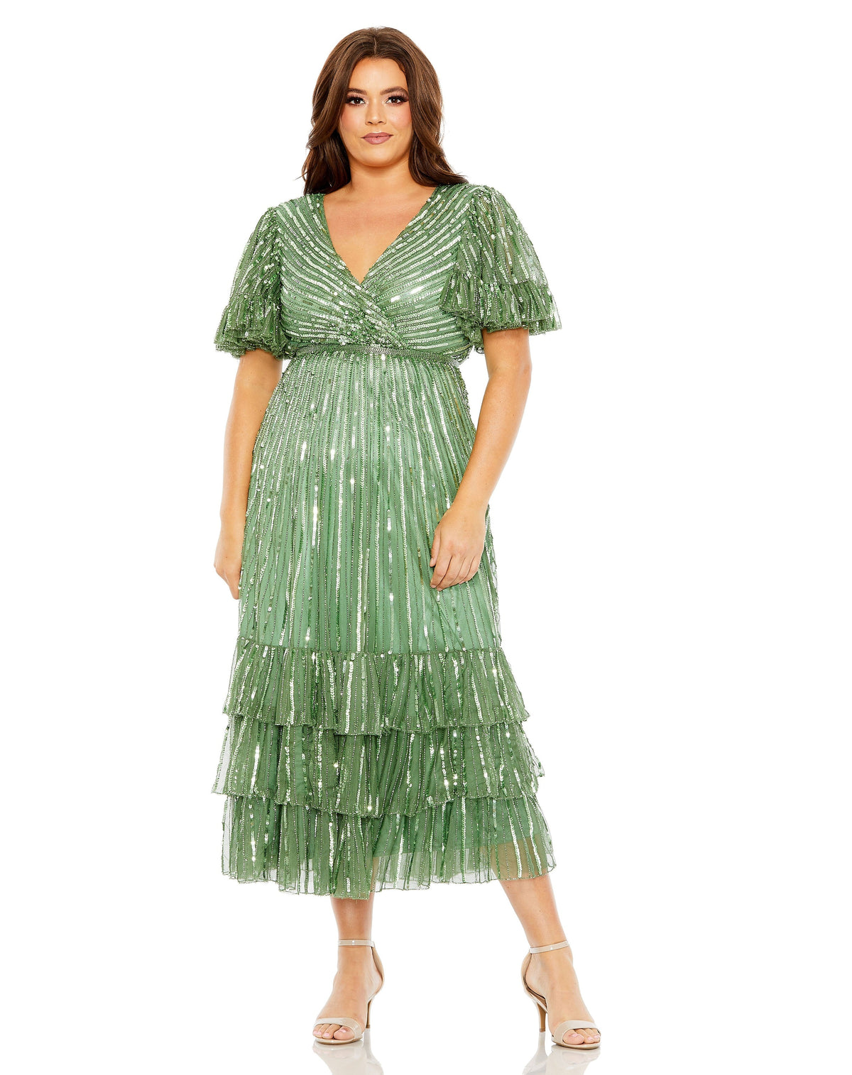 Mac Duggal 5785-Sage-AB