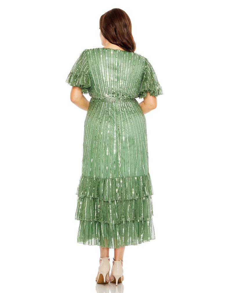 Mac Duggal 5785-Sage-BK