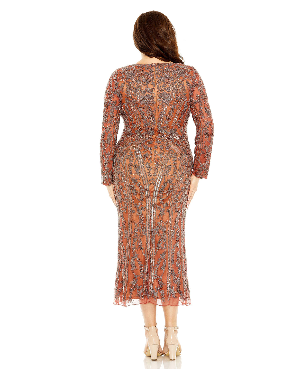 Mac Duggal 5938-Rosewood-BK