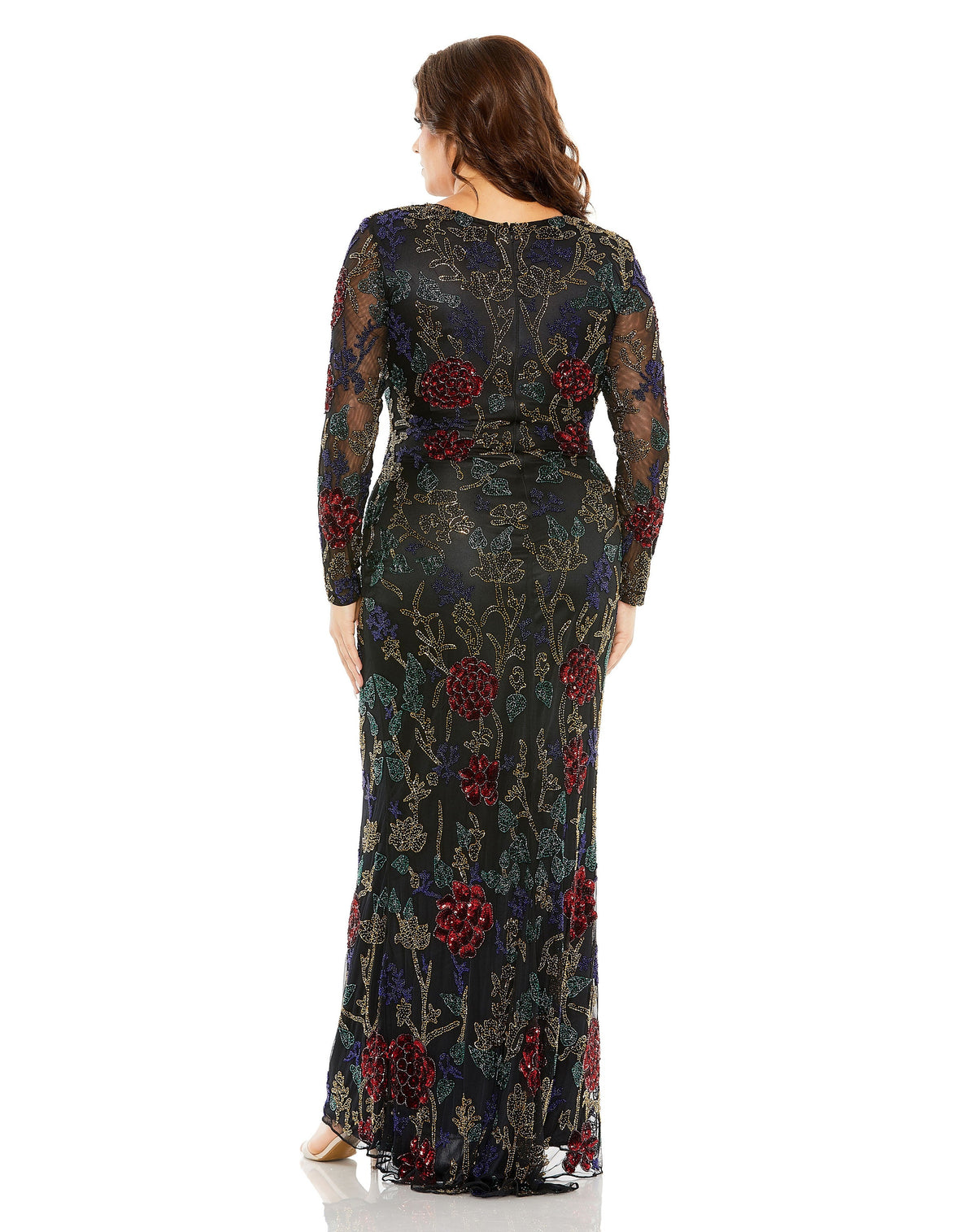 Mac Duggal 5942-BlackMulti-BK