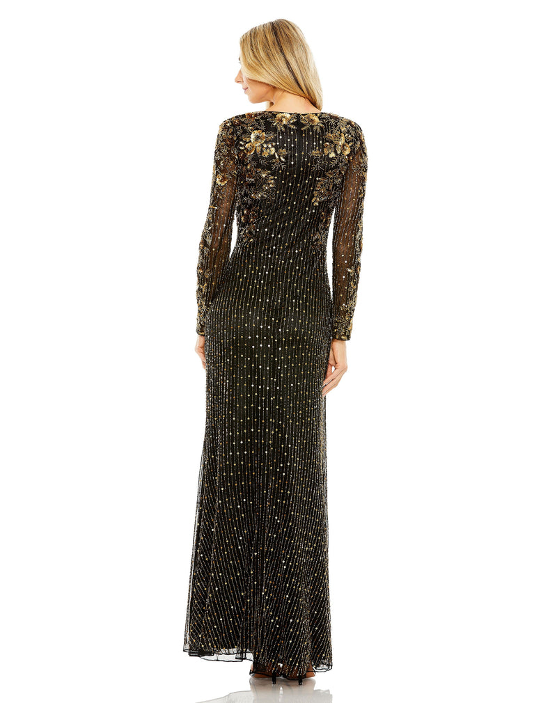 Mac Duggal 5956-Blackgold-BK