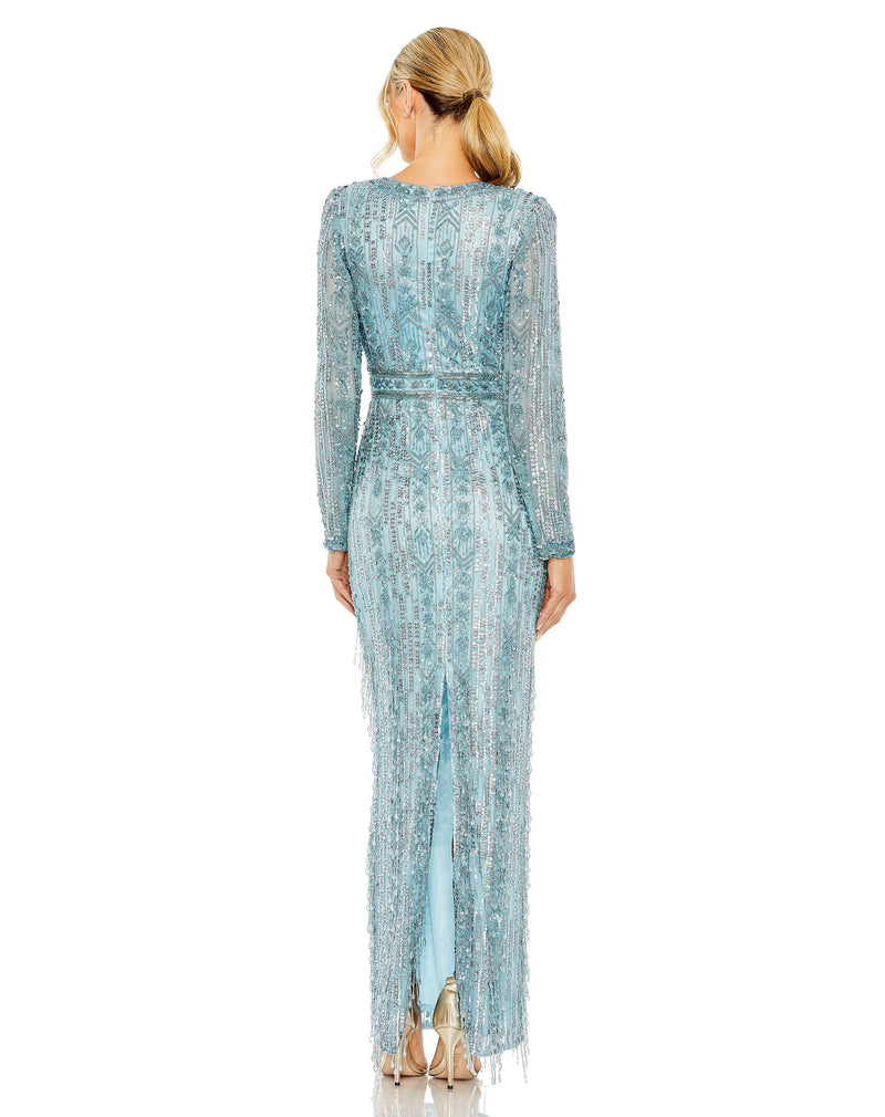 Mac Duggal 5981-FrenchBlue-BK