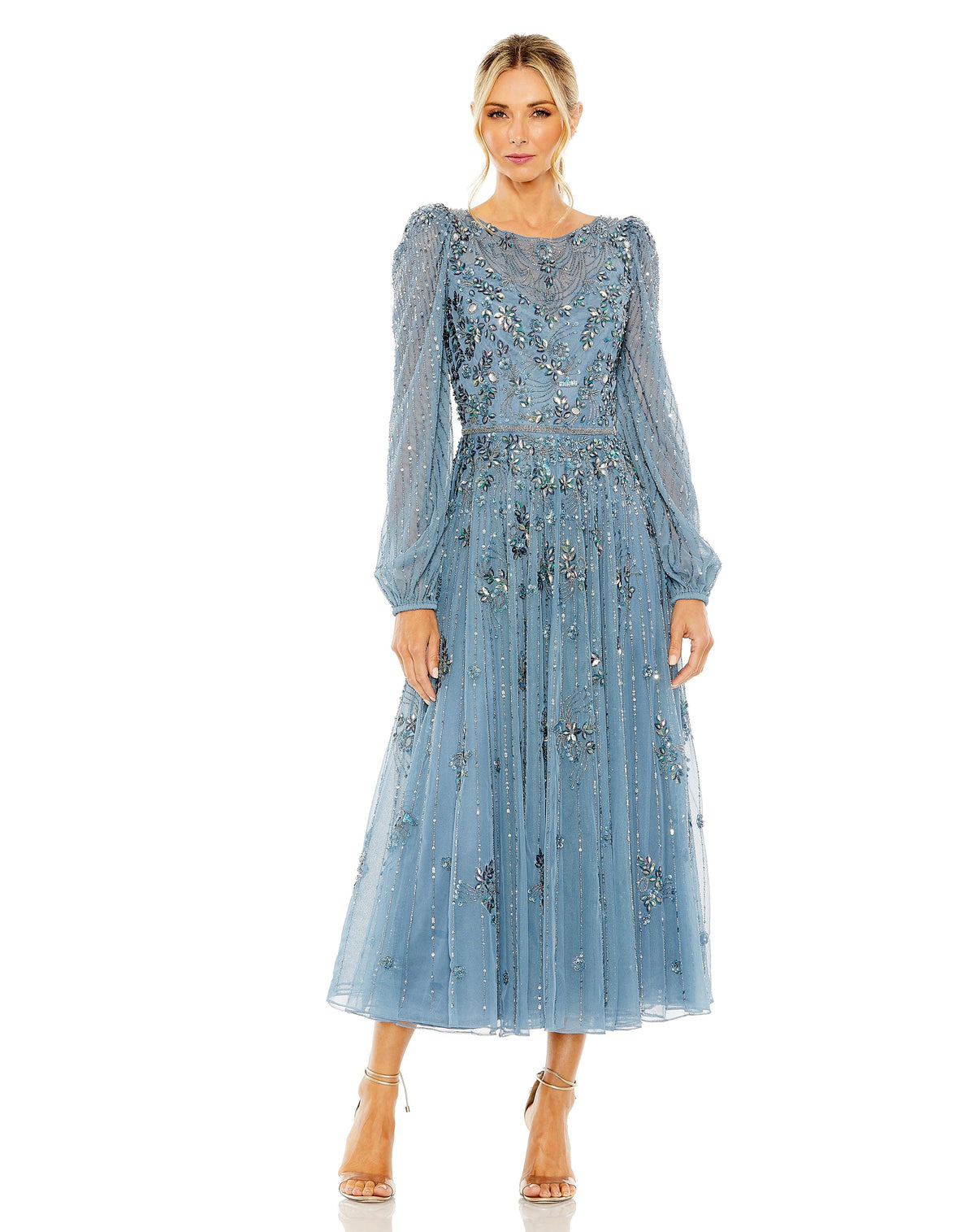 Mac Duggal 5990-SlateBlue-AB